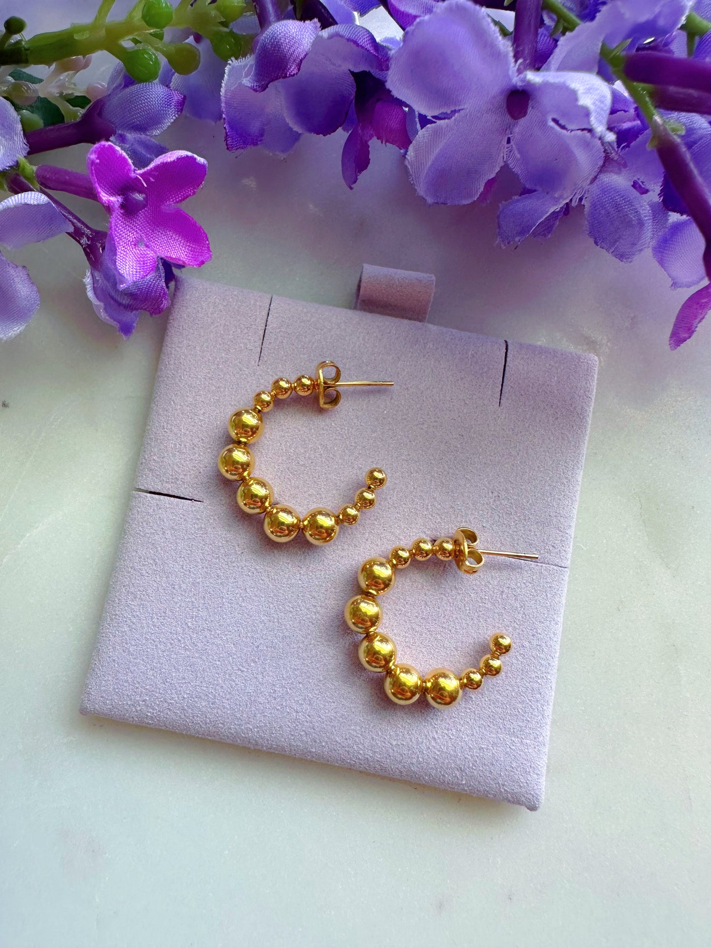 Everyday Bubbles Hoop Earrings