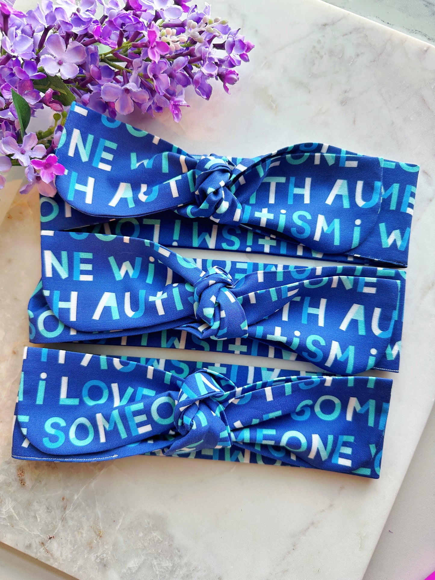 PRE ORDER I LOVE SOMEONE WITH AUTISM Bandana