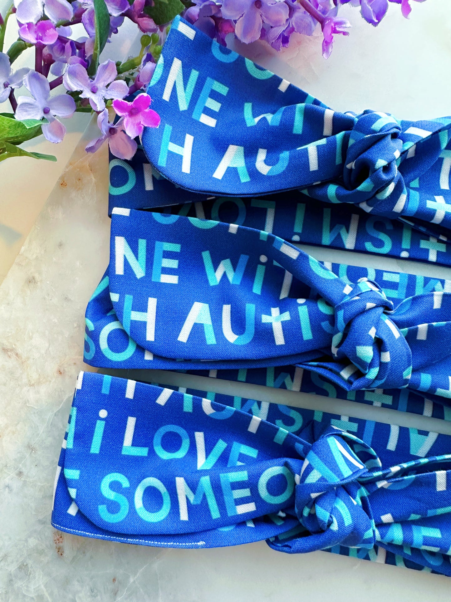 PRE ORDER I LOVE SOMEONE WITH AUTISM Bandana