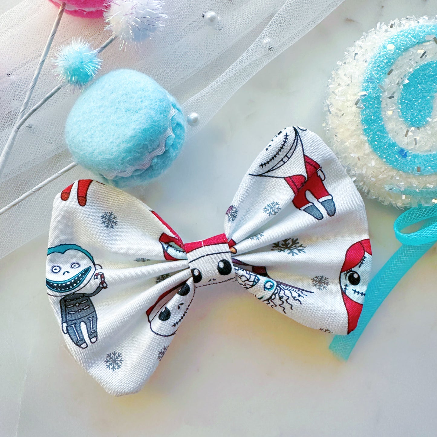 Nightmare Before Christmas Hair Bow