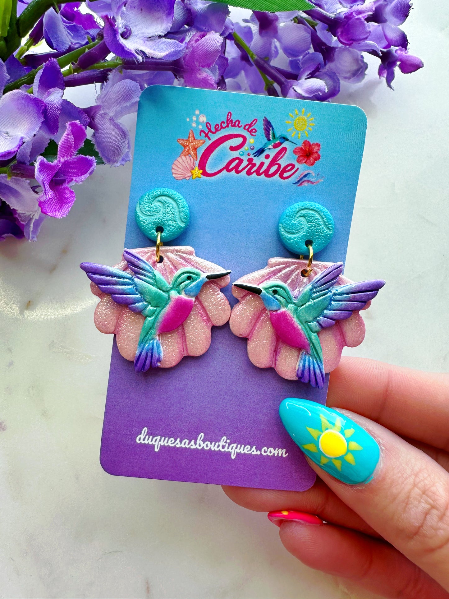 Zumbadorcito Caribeño Dangle Earrings