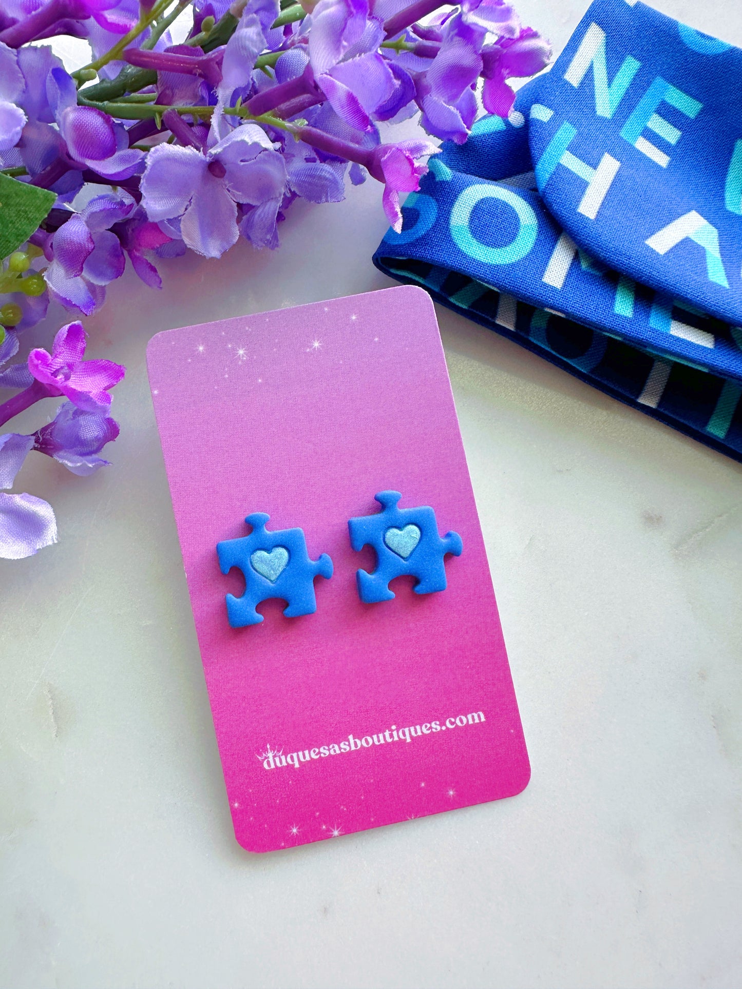 PRE ORDER Autism Awareness Stud Earrings