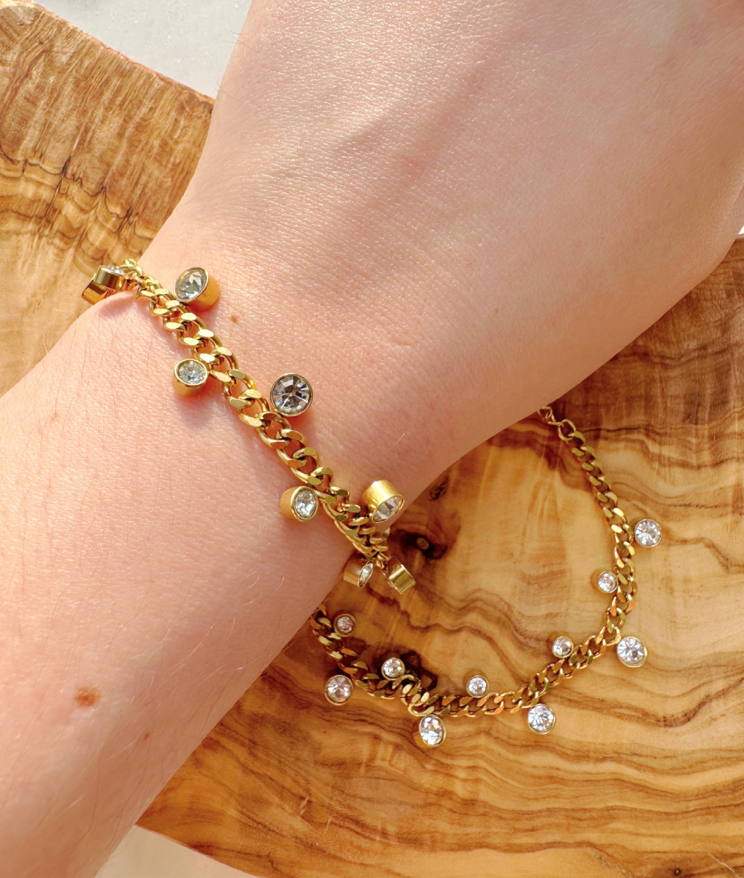 Shimmering Summer Adjustable Bracelet
