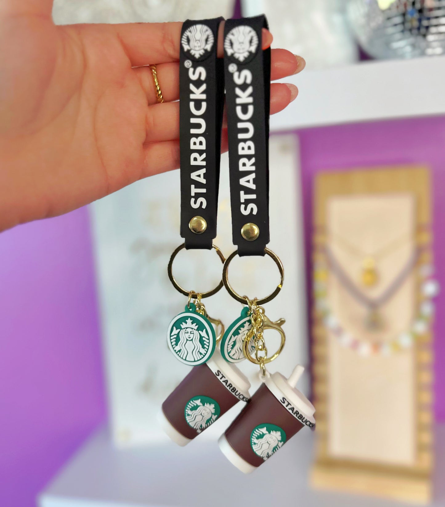 VIP Coffee Keychain