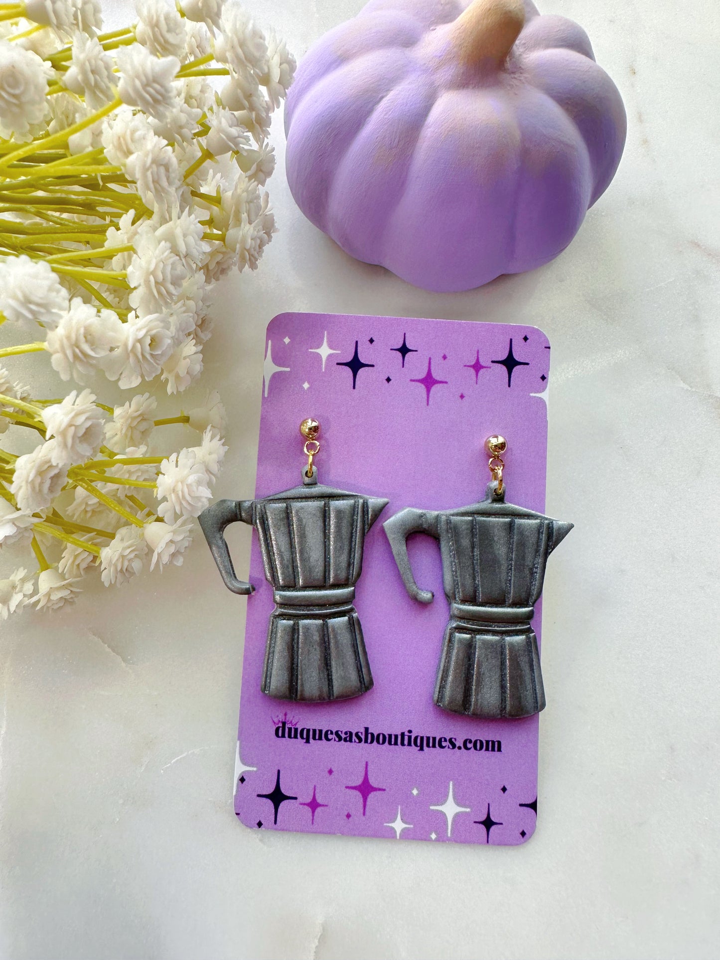 Grecas Dangle Earrings