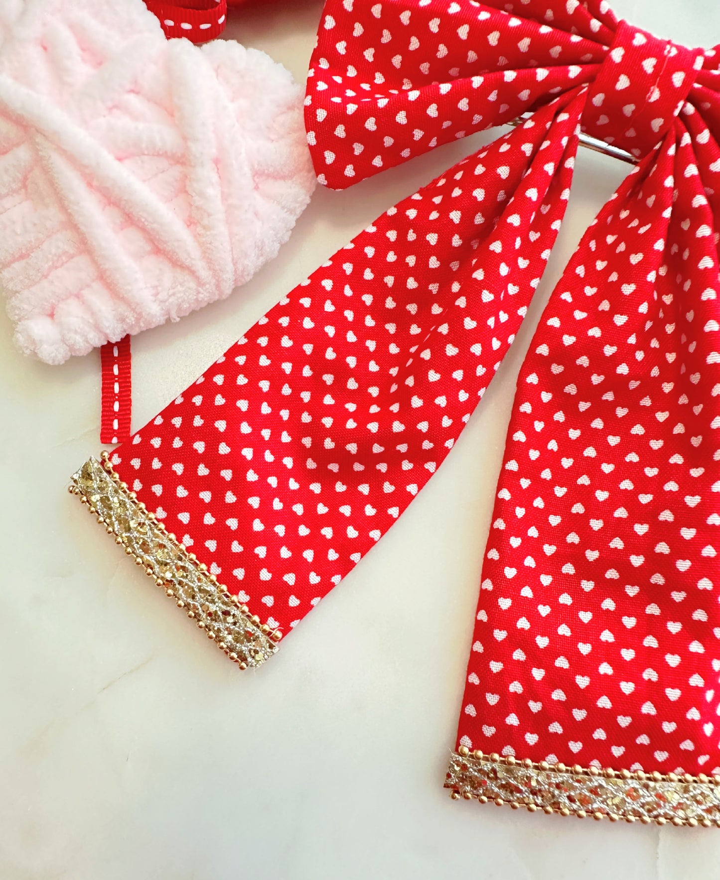 Lots Of Love Large Hair Clip Bow