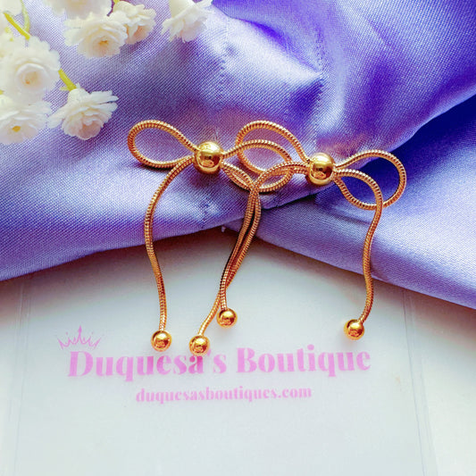 Bows Dangle Earrings