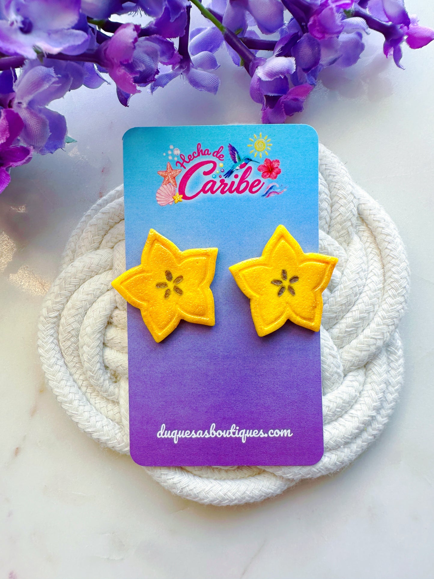 Carambola Studs Earrings