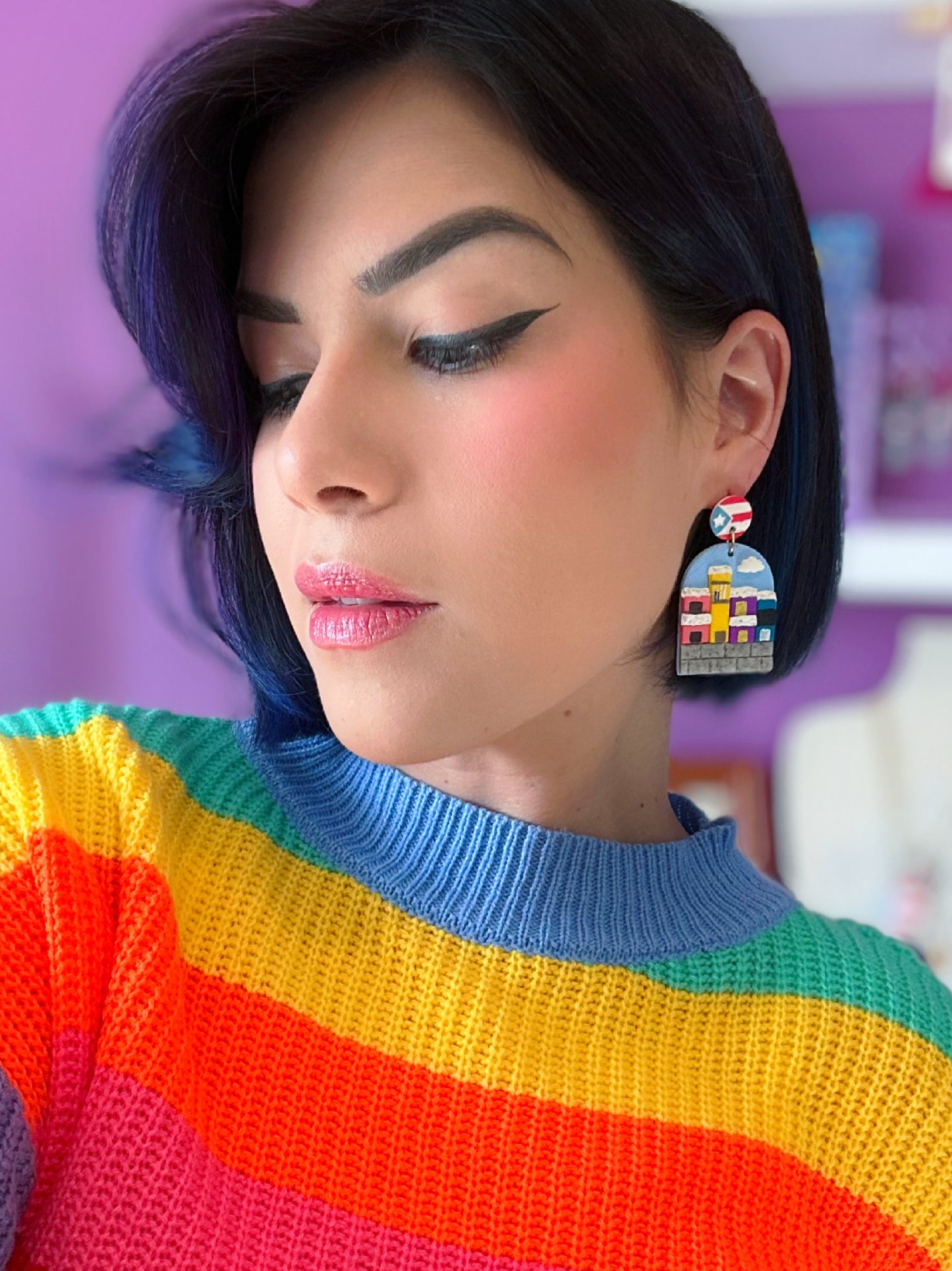 PRE ORDER Voy Subiendo, Voy Bajando Dangle Earrings