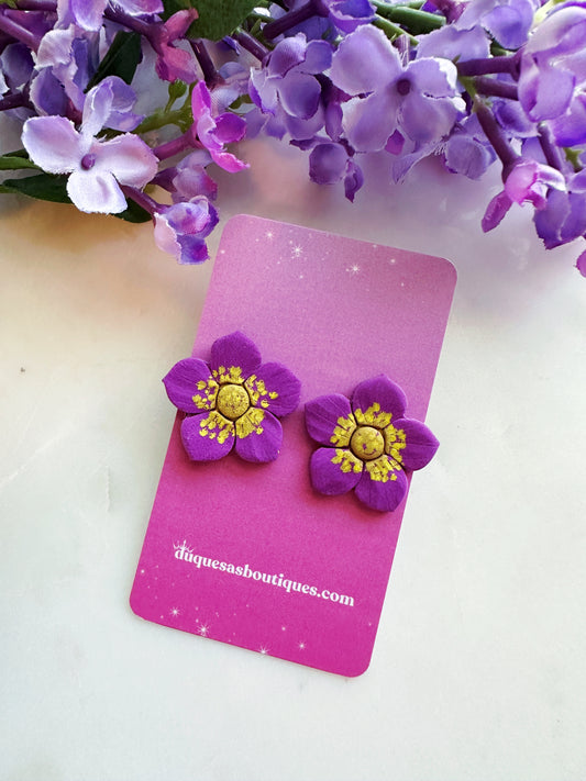 PRE ORDER Maga Violeta Stud Earrings