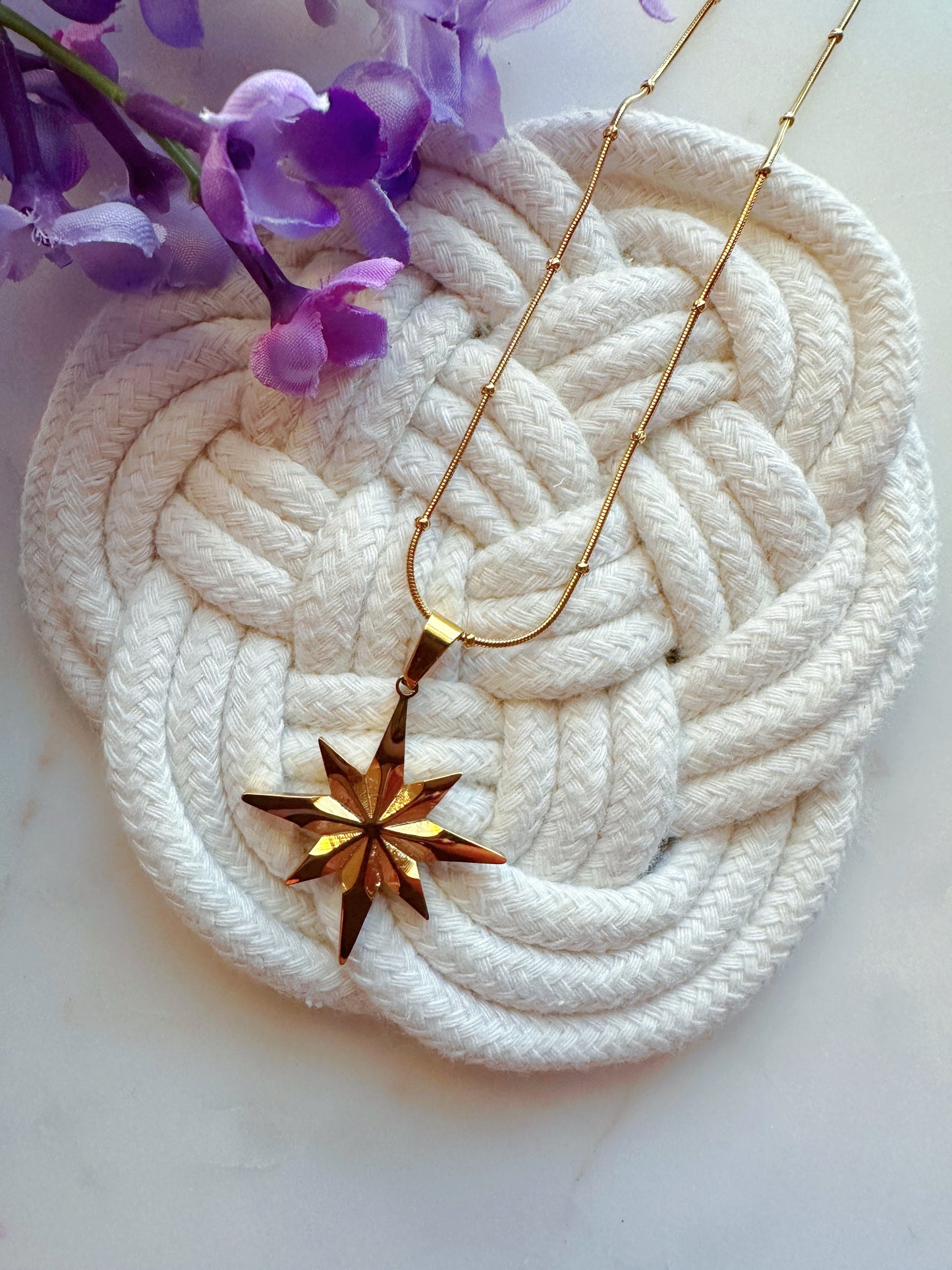 PRE ORDER Estrella De Belen Stainless Steel Necklace