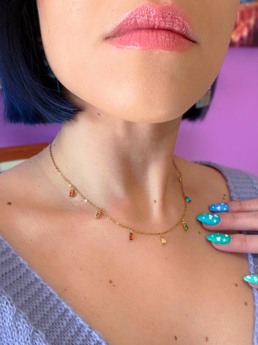 Colores De Mi Tierra Necklace