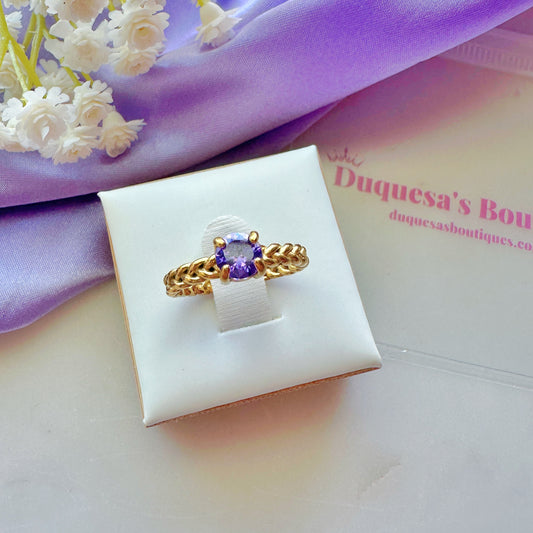 Purple Dream Adjustable Ring