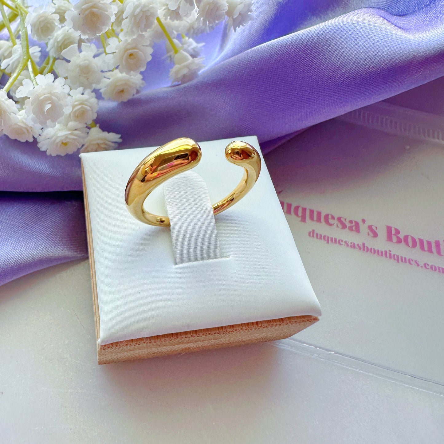 Golden Dreams Adjustable Ring