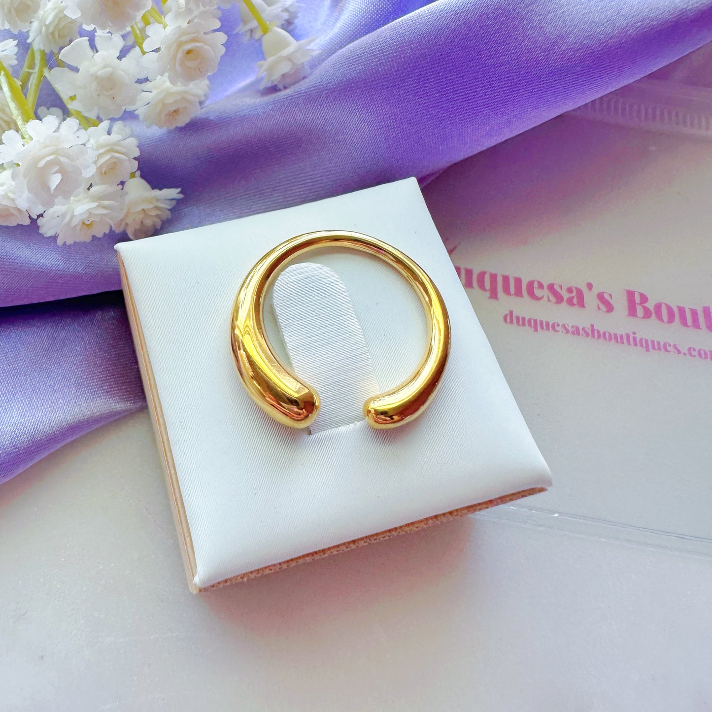 Golden Dreams Adjustable Ring