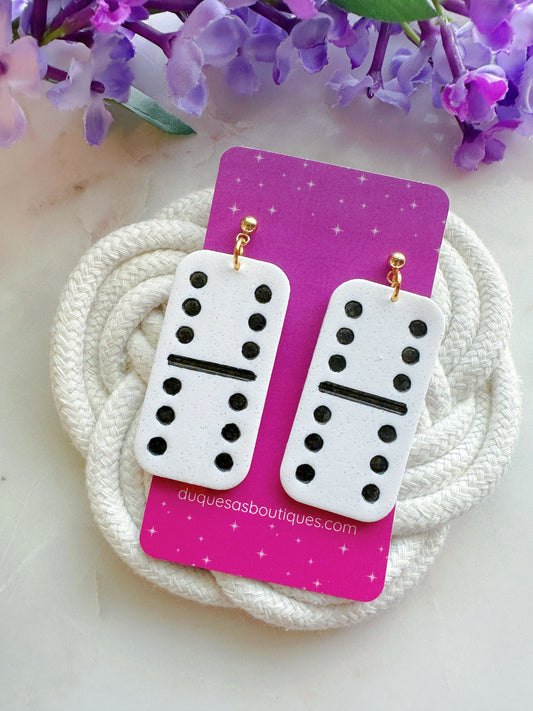PRE ORDER Dominos Dangle Earrings