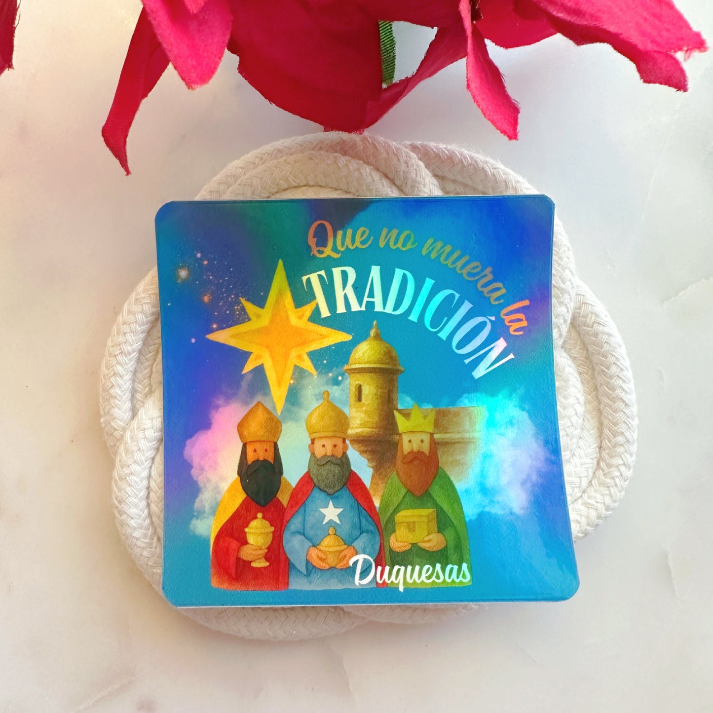 Que No Muera La Tradición Premium Sticker