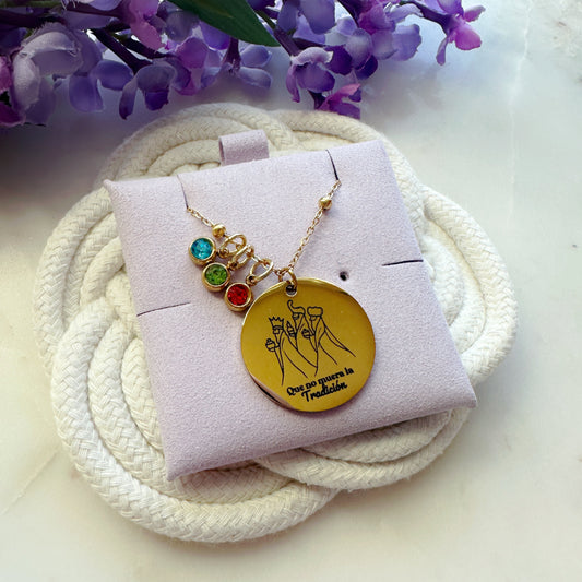 PRE ORDER Que No Muera La Tradición Stainless Steel Necklace