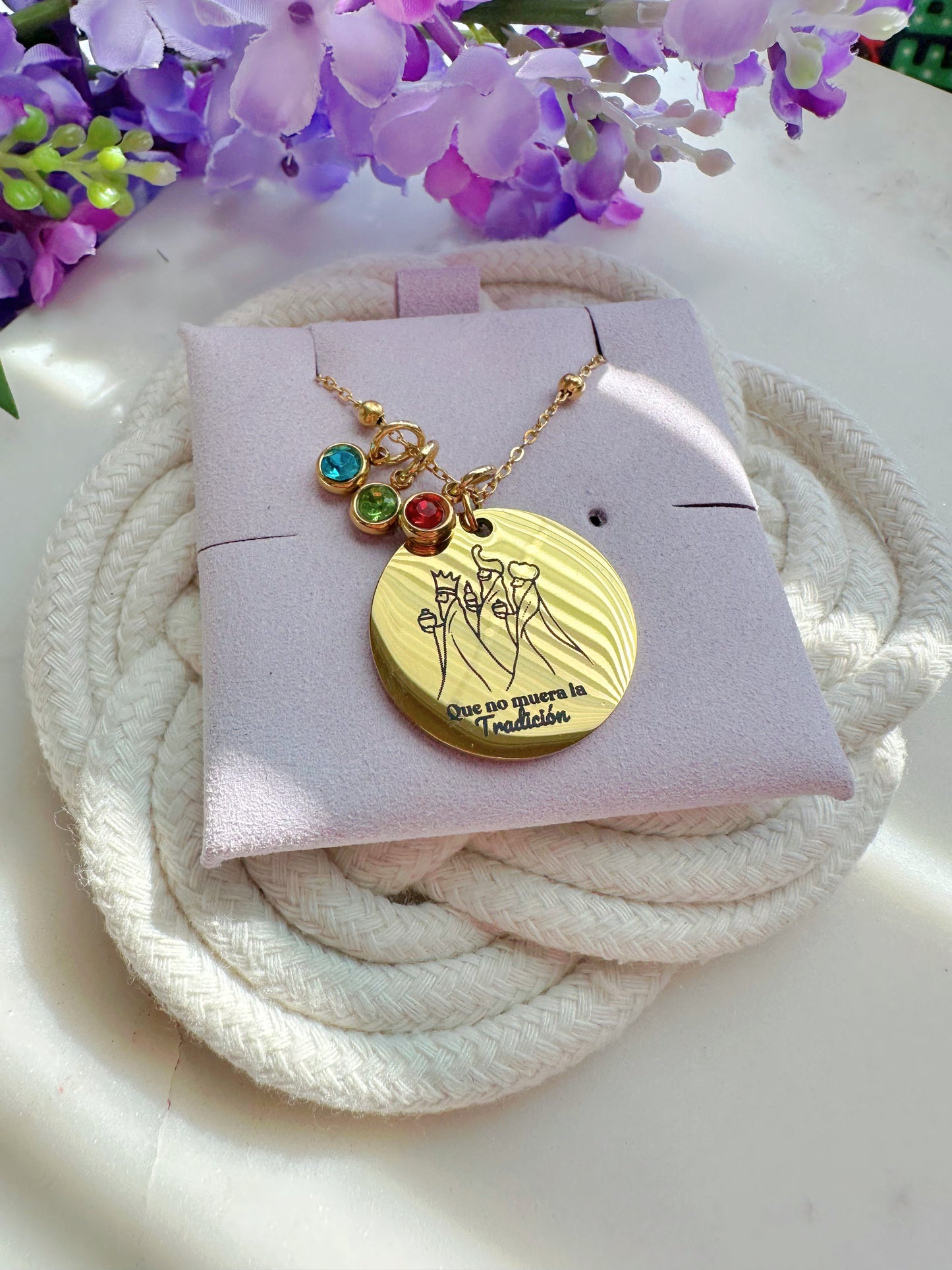 PRE ORDER Que No Muera La Tradición Stainless Steel Necklace