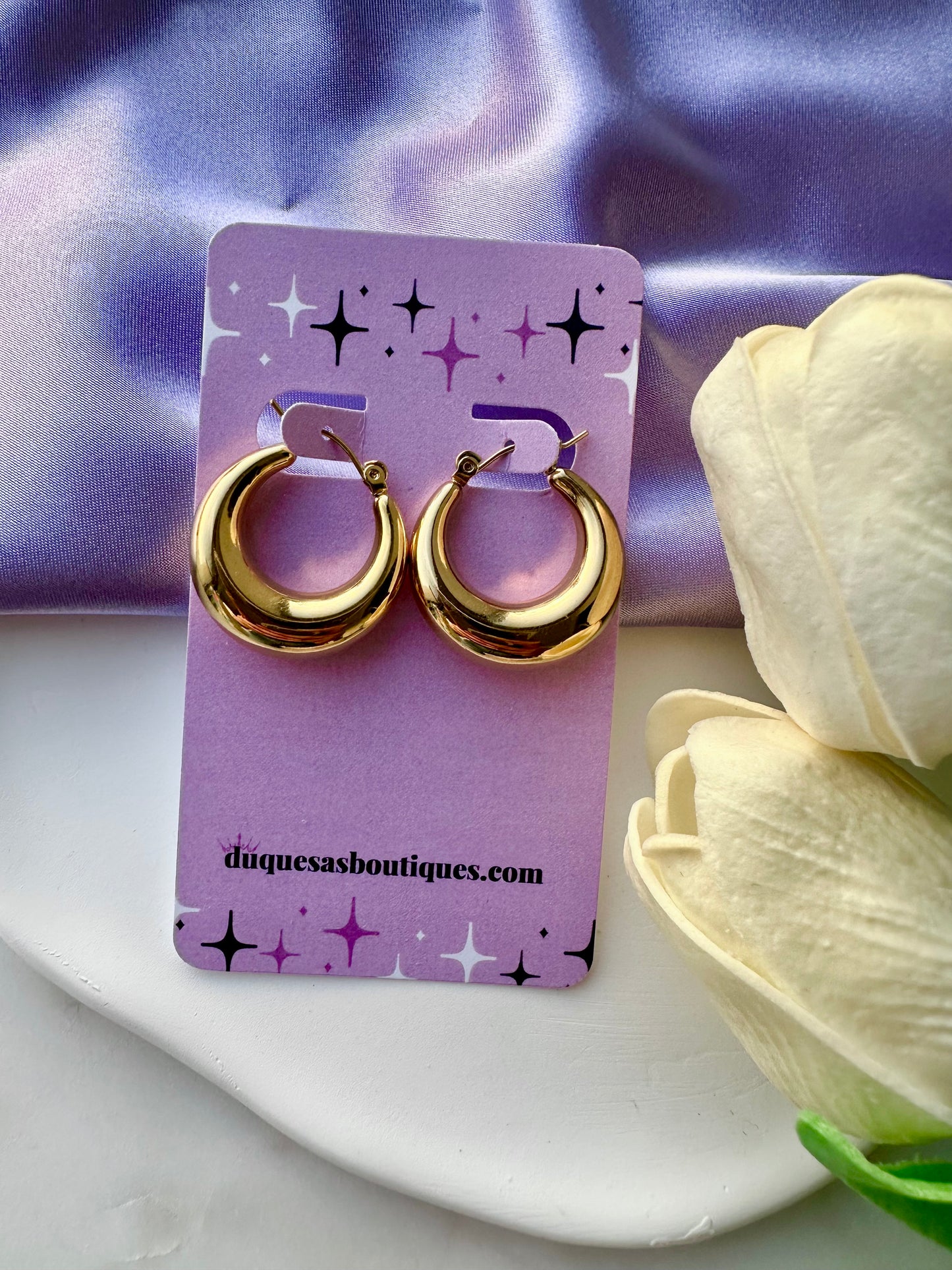 Cali Small Hoops Earrings